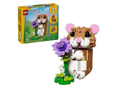 LEGO® CREATOR 31376 L’adorable hamster et la fleur
