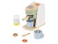 Ensemble de jeu cafetière en bois avec accessoires