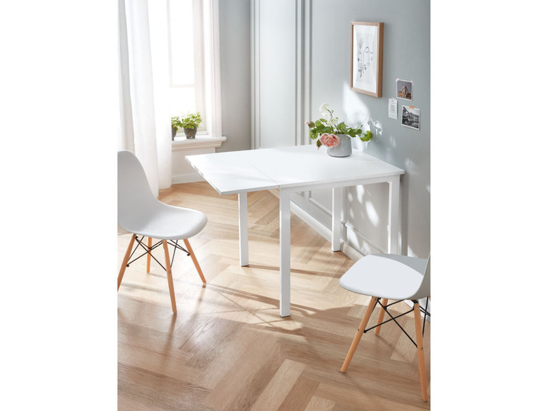 Ga naar volledige schermweergave: LIVARNO home Klaptafel, 74/104 x 74 x 75 cm - afbeelding 4