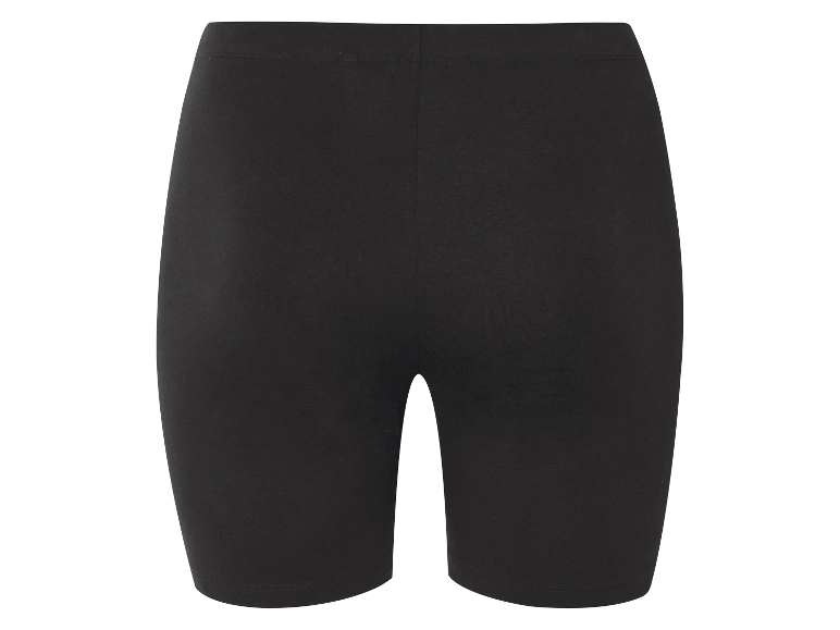 Zwarte katoenen fietsbroekjes.