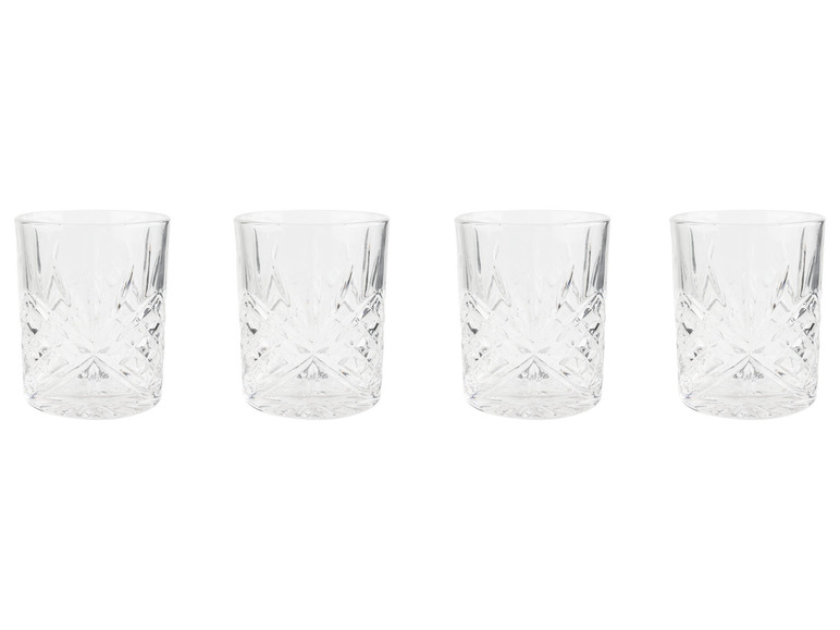 Ga naar volledige schermweergave: ERNESTO® Whisky- of longdrinkglazen, set van 4 - afbeelding 1