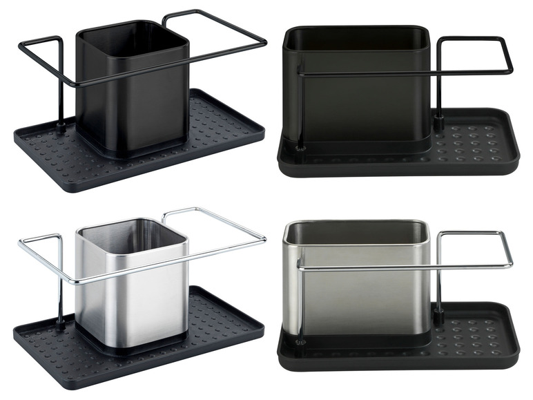 Organisateur D'évier COCOBOSS En Acier Inoxydable – Argenté 22 Cm