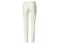 Vue arrière d'un jean slim-fit femme blanc cassé avec poches