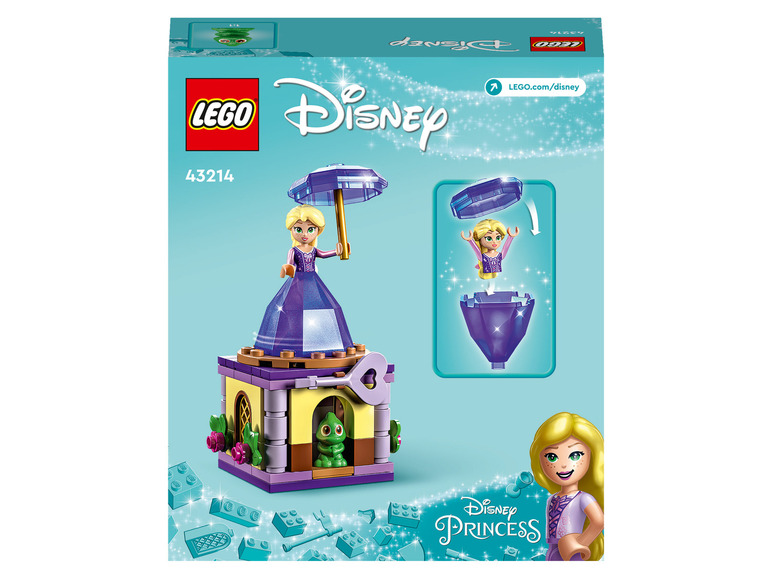 Ga naar volledige schermweergave: LEGO® Disney Princess™ Draaiende Rapunzel (43214) - afbeelding 10