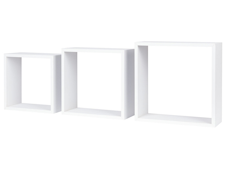 Ga naar volledige schermweergave: LIVARNO home Wandplanken, set van 3 - afbeelding 4
