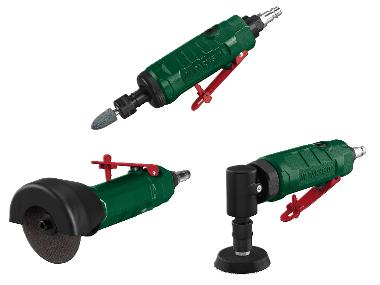 PARKSIDE® Set de meuleuse droite pneumatique, tronçonneuse pneumatique ou ponceuse à disque pneumatique