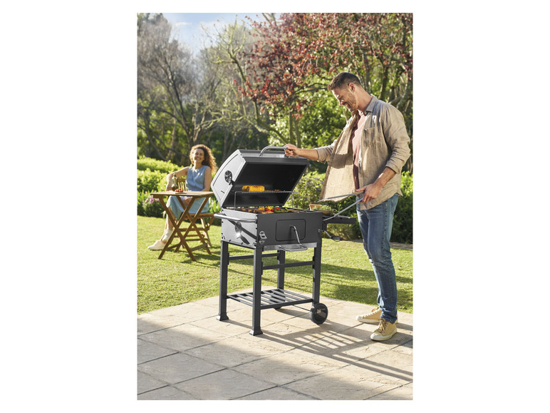 Ga naar volledige schermweergave: GRILLMEISTER Houtskoolbarbecue - afbeelding 2