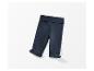 Donkerblauwe baby leggings met boorden.