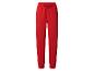 Pantalon de survêtement rouge avec taille élastique et cordon