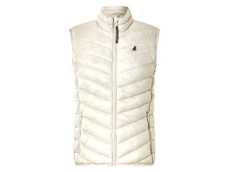 Een beige donsjack van U.S. Polo Assn.