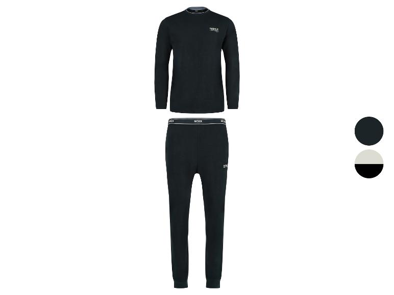 Ensemble thermique foncé Mexx avec haut à manches longues et pantalon.