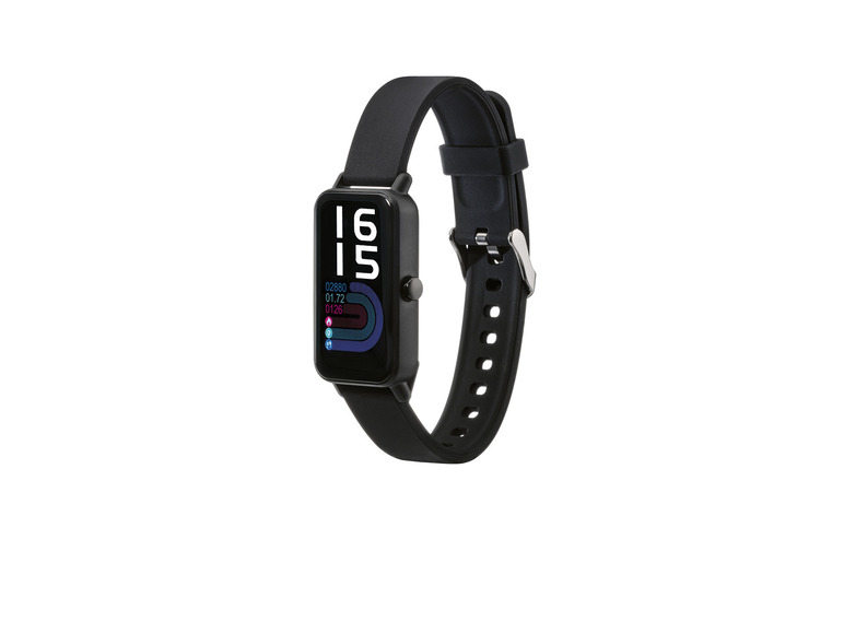 Aller en mode plein écran SILVERCREST® Bracelet fitness connecté, fonction Bluetooth®, avec app - Photo 3