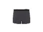 Boxer gris foncé avec ceinture élastique noire