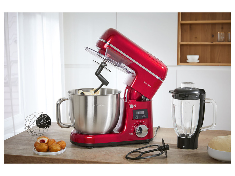 Aller en mode plein écran SILVERCREST® KITCHEN TOOLS Robot de cuisine, 900 W, contenu 3,6 L - Photo 4