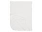 Witte babydeken met ruches