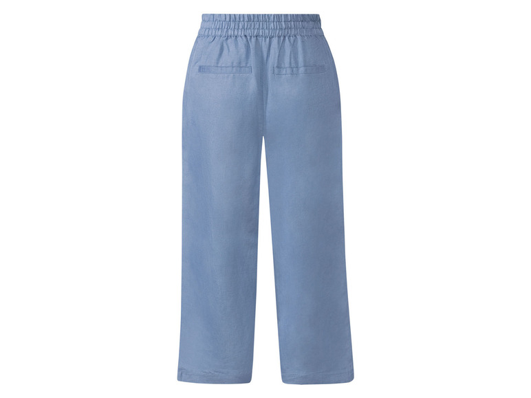 Ga naar volledige schermweergave: esmara® Luchtige culotte van een linnenmix - afbeelding 4