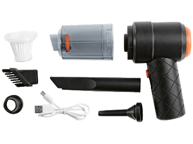 CLEANMAXX Set d'aspirateur à main sans fil, 6 pièces