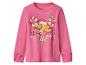 Roze shirt met lange mouwen met Paw Patrol puppy en kerstsnoepjes print