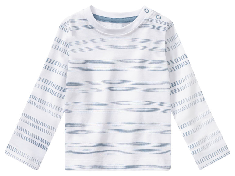 Ga naar volledige schermweergave: lupilu® Set van 3 biokatoenen T-shirts met lange mouwen - afbeelding 18