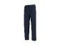 Donkerblauwe pyjamabroek met trekkoord in de taille.