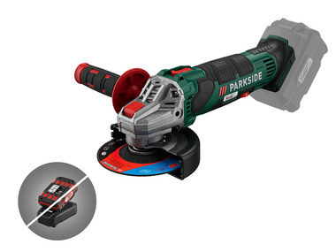 PARKSIDE® Meuleuse d’angle sans fil »PWSA 20-Li C3«, 20 V