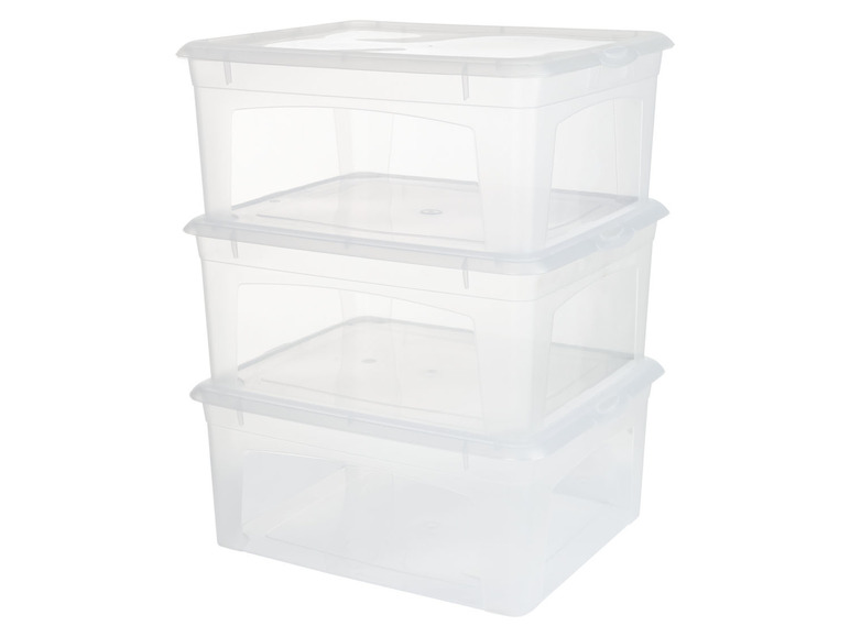 Ga naar volledige schermweergave: LIVARNO home Opbergboxen, set van 3 of 6, 4 L of 14 L - afbeelding 4