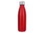 Bouteille isotherme rouge avec bouchon métallique