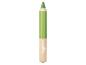 Crayon de couleur vert avec le mot « crelando » imprimé