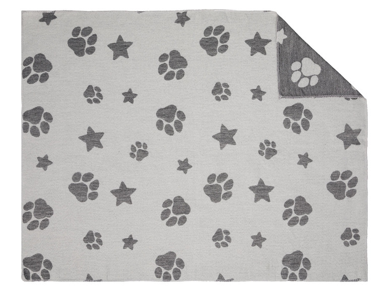 Aller en mode plein écran zoofari® Plaid pour animaux en pur coton, 80 x 100 cm - Photo 3