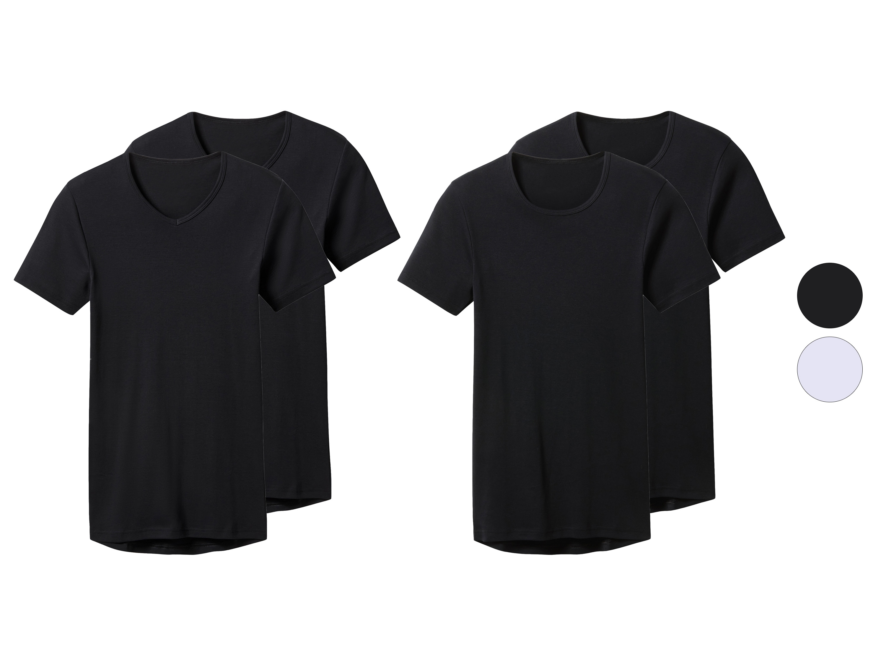 Shirt voor heren, 2 stuks esmara Men