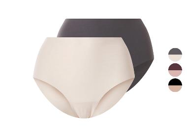 ESMARA® Slips gainantes lasercut pour femmes, 2 pièces
