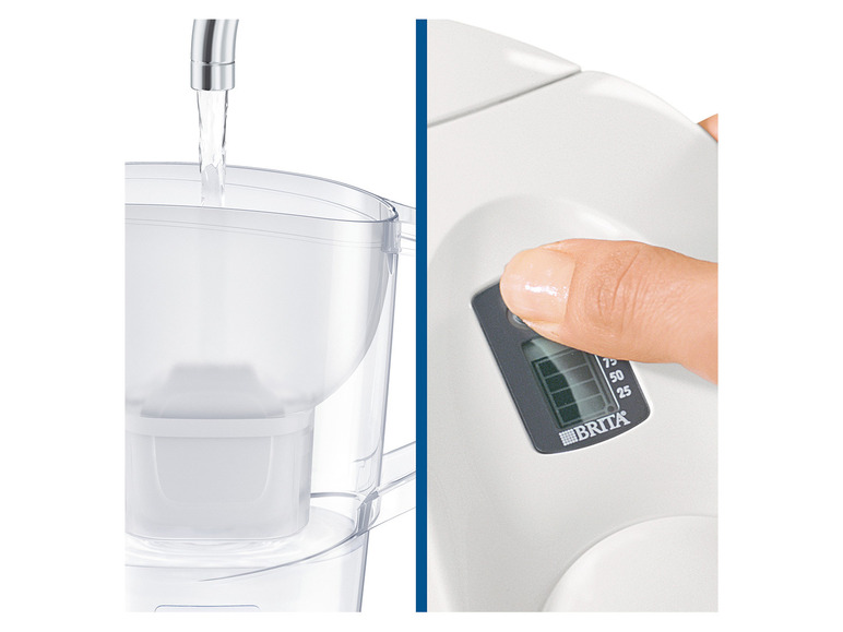 Aller en mode plein écran BRITA Filtre à eau Aluna, capacité totale 2,4 l - Photo 2