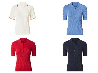 esmara® Polo côtelé pour femmes