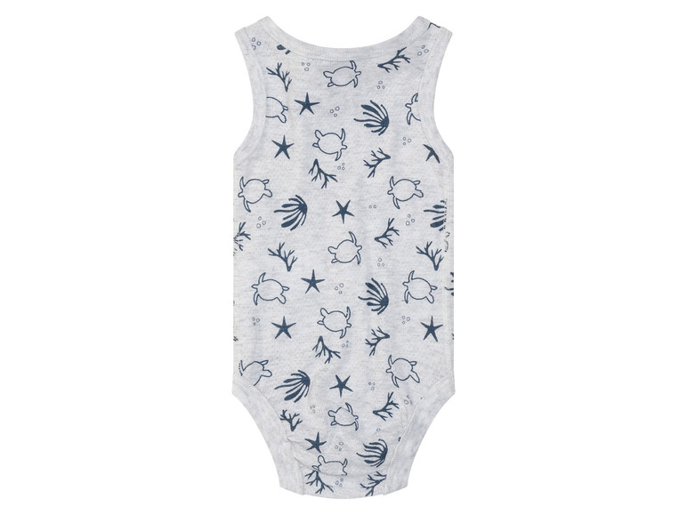 Aller en mode plein écran lupilu® Bodys pour garçons bébés, 2 pièces, en pur coton bio - Photo 17