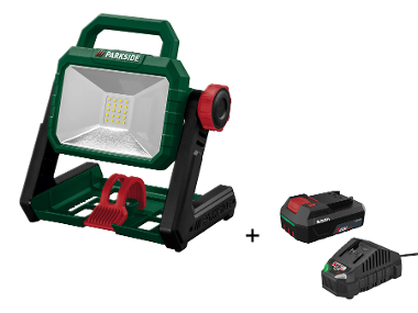 PARKSIDE® Projecteur LED sans fil 20 V PLSA20 avec batterie et chargeur