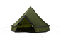 Une tente Grand Canyon verte pour le camping.