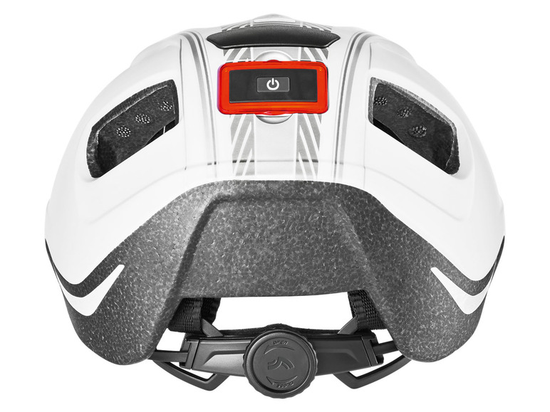 Aller en mode plein écran CRIVIT Casque de vélo pour adultes, lampe arrière amovible - Photo 9