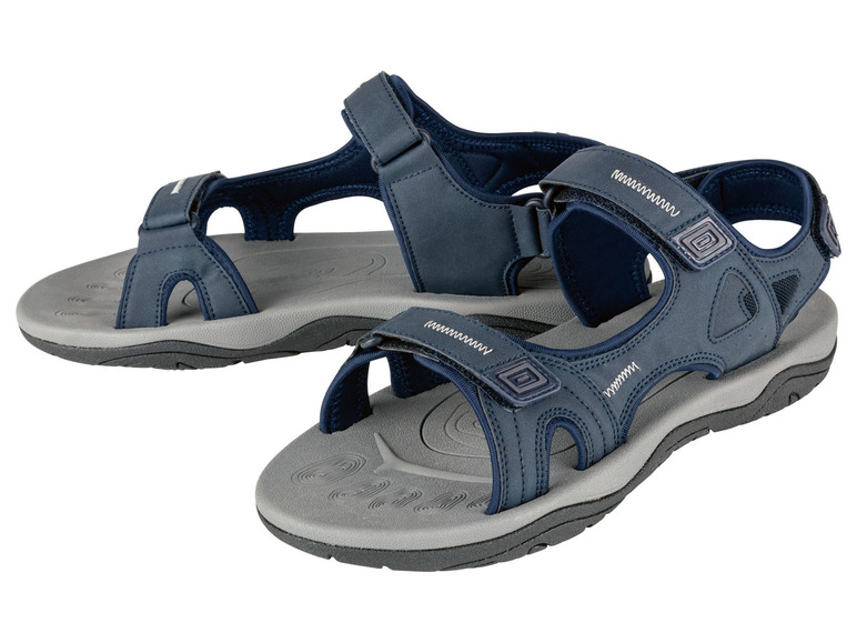 Ga naar volledige schermweergave: CRIVIT Heren Trekking Sandalen met verstelbare klittenband bevestigingen - afbeelding 5