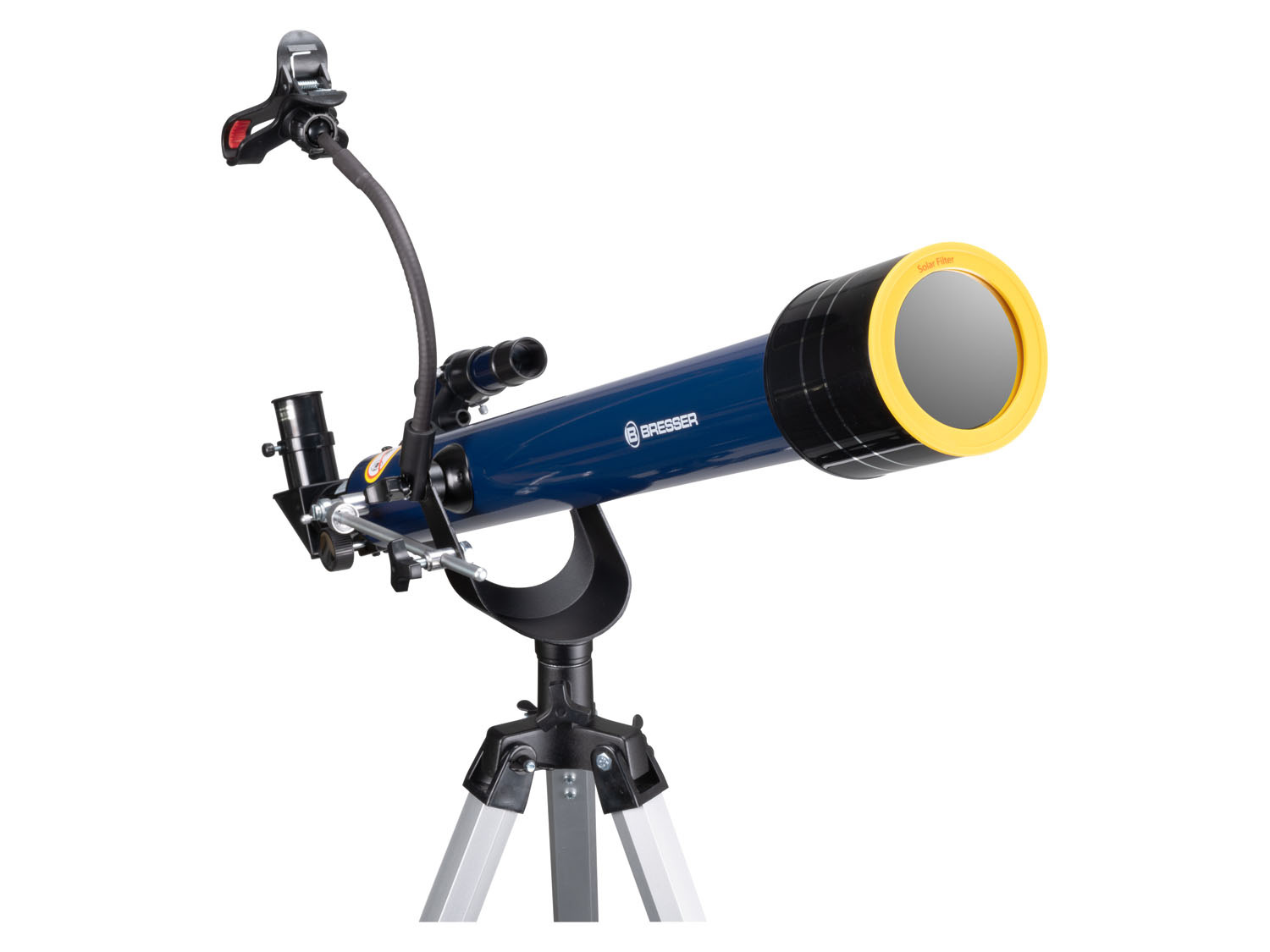 Harde wind bon Mislukking BRESSER Krachtige telescoop »Skylux 60/700 AZ« met zon…