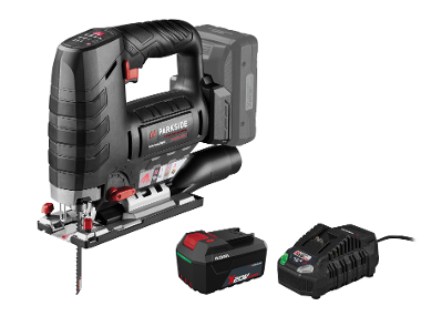 PARKSIDE® Scie sauteuse sans fil 20 V PARKSIDE PERFORMANCE® PPSTDA20 avec Batterie 20 V, 4 Ah PAP204 et chargeur rapide PLG20