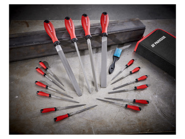 PARKSIDE® Set de limes, 17 pièces
