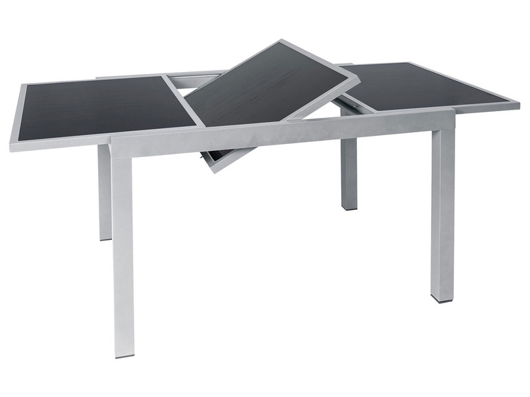 Aller en mode plein écran Table de jardin en aluminium gris extensible LIVARNO home Houston - Photo 7