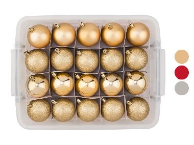 LIVARNO® Kunststof kerstballenset, 70-delig