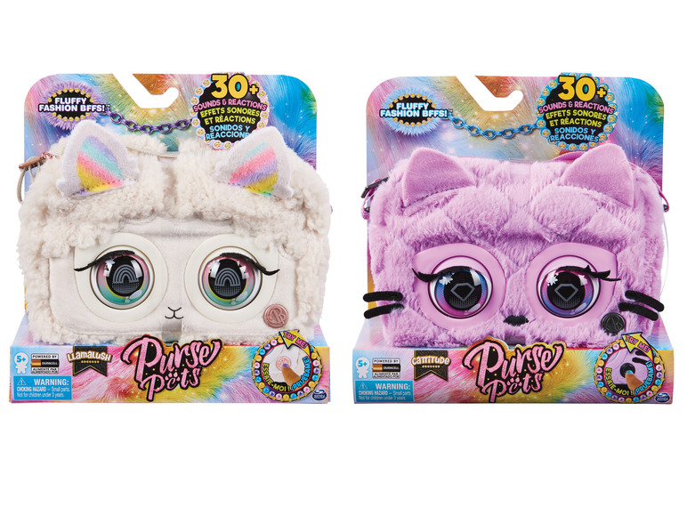 Aller en mode plein écran Spinmaster Sac pour enfants Purse Pets en peluche - Photo 1