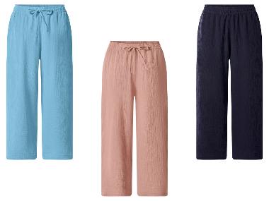 esmara® Pantalon en mousseline pour femmes