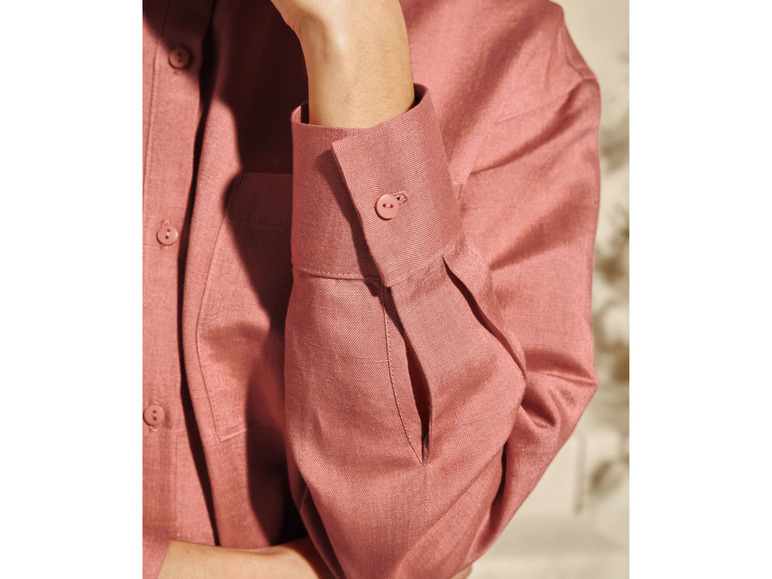 Ga naar volledige schermweergave: esmara Lang hemd van een linnenmix - afbeelding 10