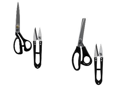 W5 Ciseaux de tailleur premium et coupe-fil / Ciseaux cranteurs et coupe-fil