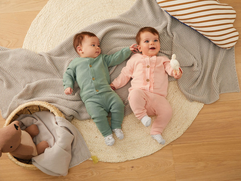 Aller en mode plein écran lupilu® Gilet en maille bébé en pur coton bio - Photo 12