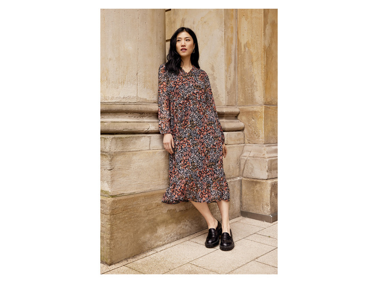 Aller en mode plein écran esmara® Robe midi à volants froncés - Photo 3