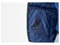 Een blauwe U.S. Grand Polo Equipment & Apparel jas met een ruiter op een paard logo.